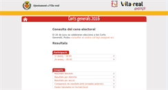 Desktop Screenshot of eleccions.vila-real.es